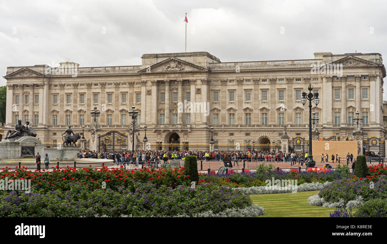 Buckingham Palace Stock Photo