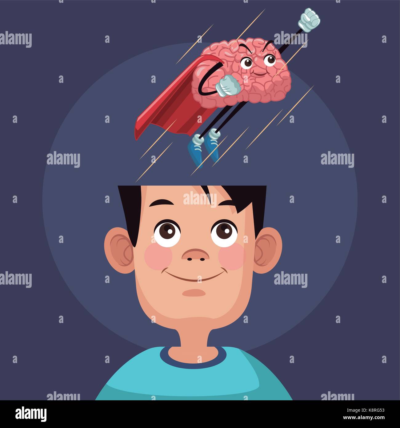 Cartoon Brain In Head Brain In Head Outline PNG Images CleanPNG