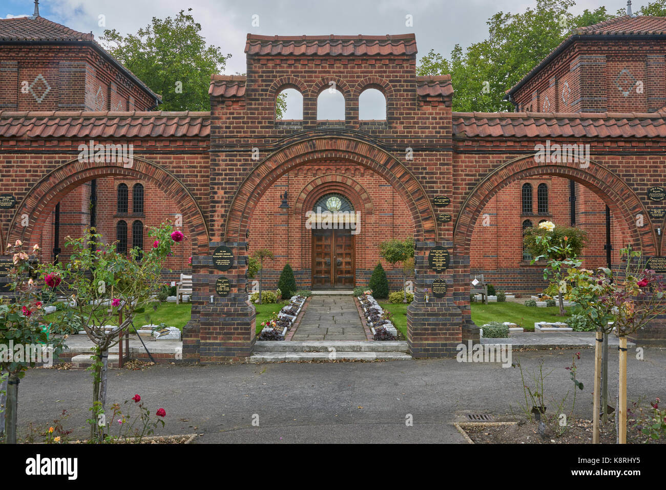 golders green crematorium london Stock Photo Alamy