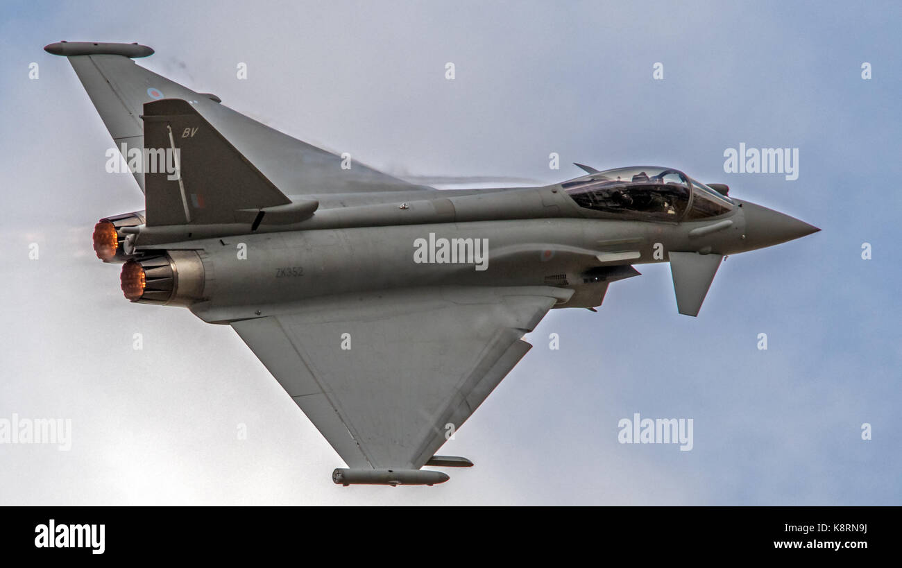 RAF Typhoon Eurofighter Stock Photo