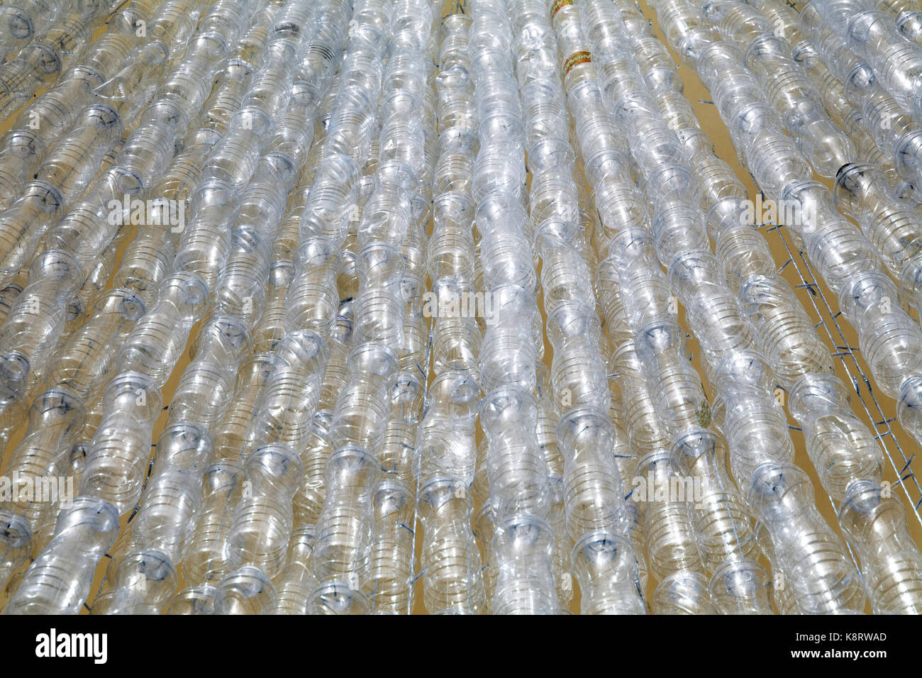 Diy Plastic Water Bottle Decoration With Recycle Concept And Stock