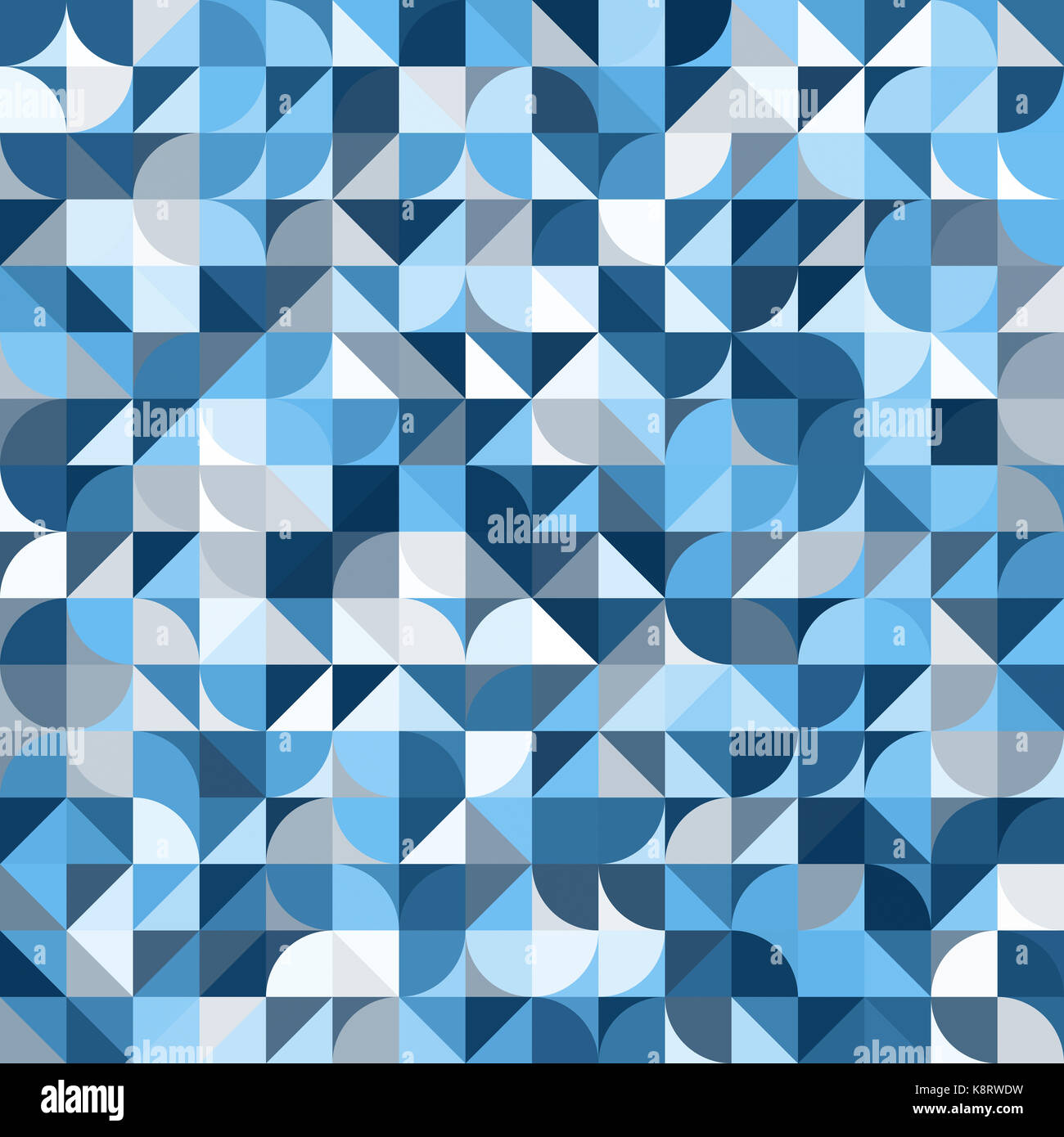 Decorative geometric shapes seamless pattern Stock Photo Alamy