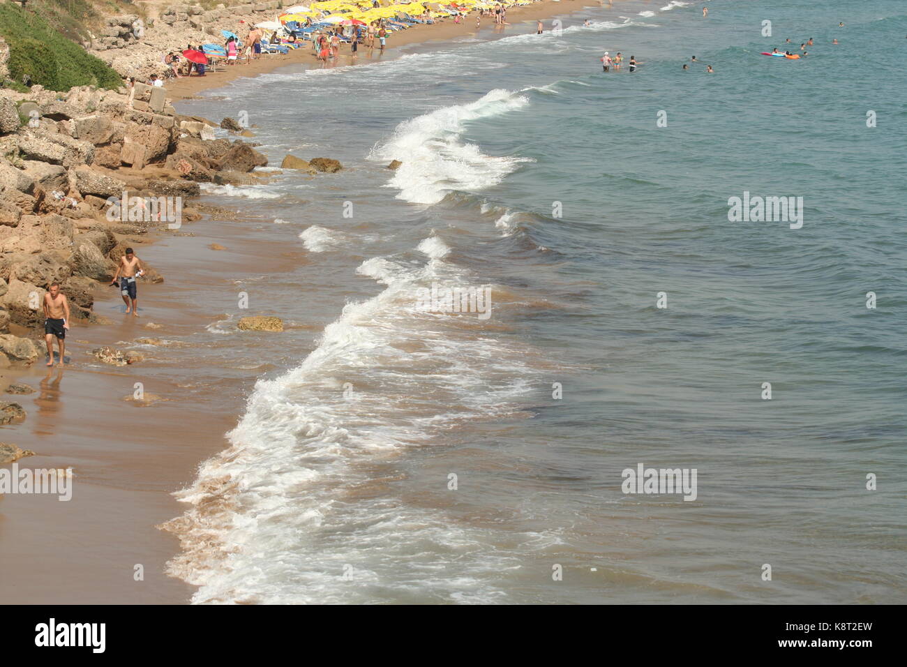 Beach image from Side, Turkey Stock Photo - Alamy