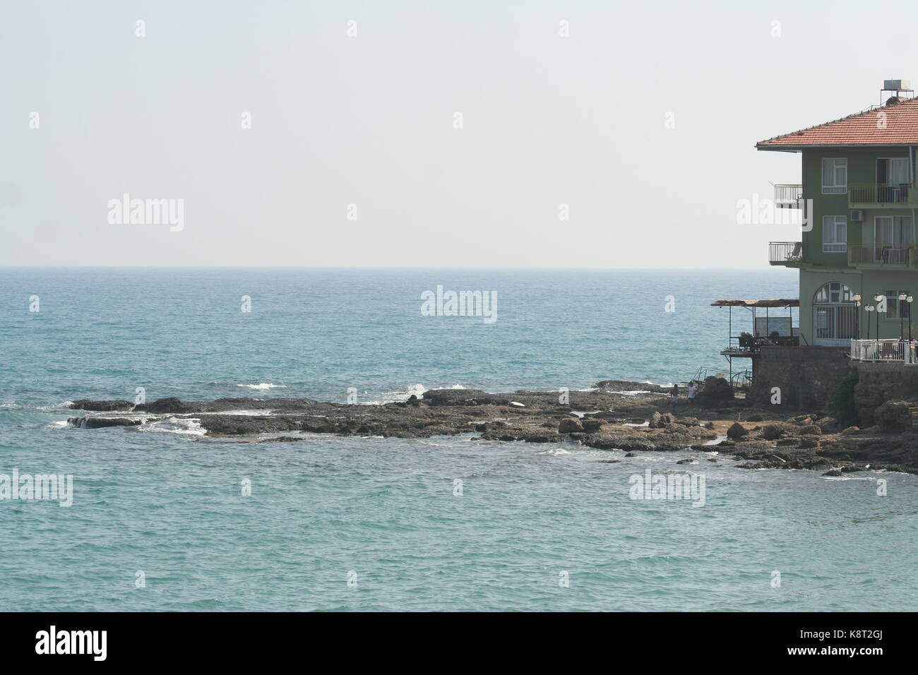 Beach image from Side, Turkey Stock Photo - Alamy