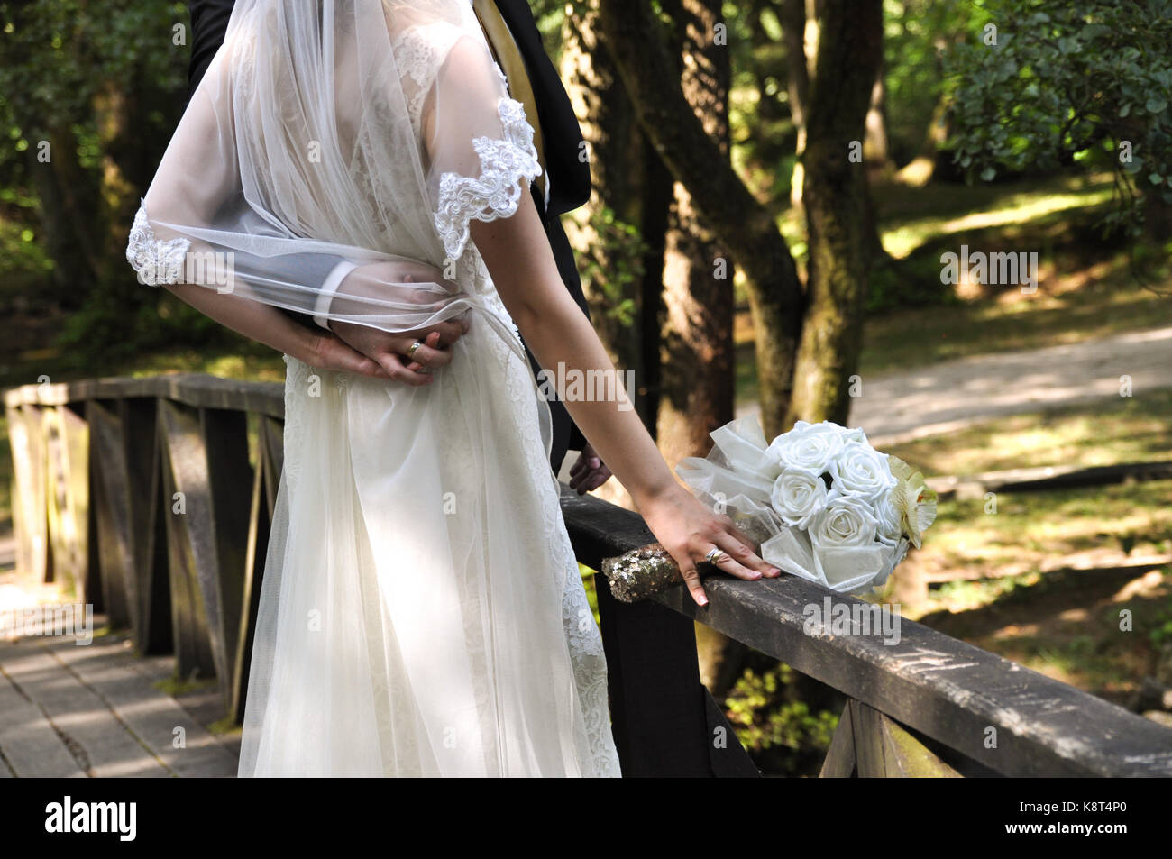 Wedding details Stock Photo