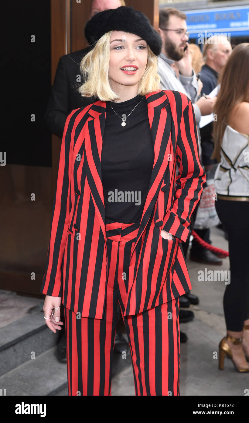 Photo Must Be Credited ©Alpha Press 079965 17/09/2017 Sophie Simnett