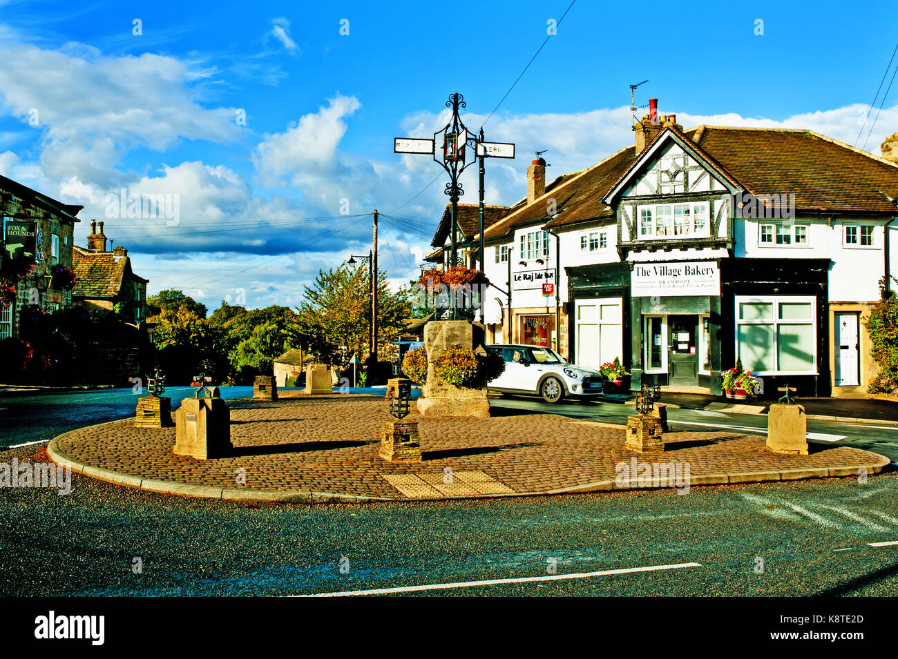 Bramhope Village, Leeds Stock Photo Alamy