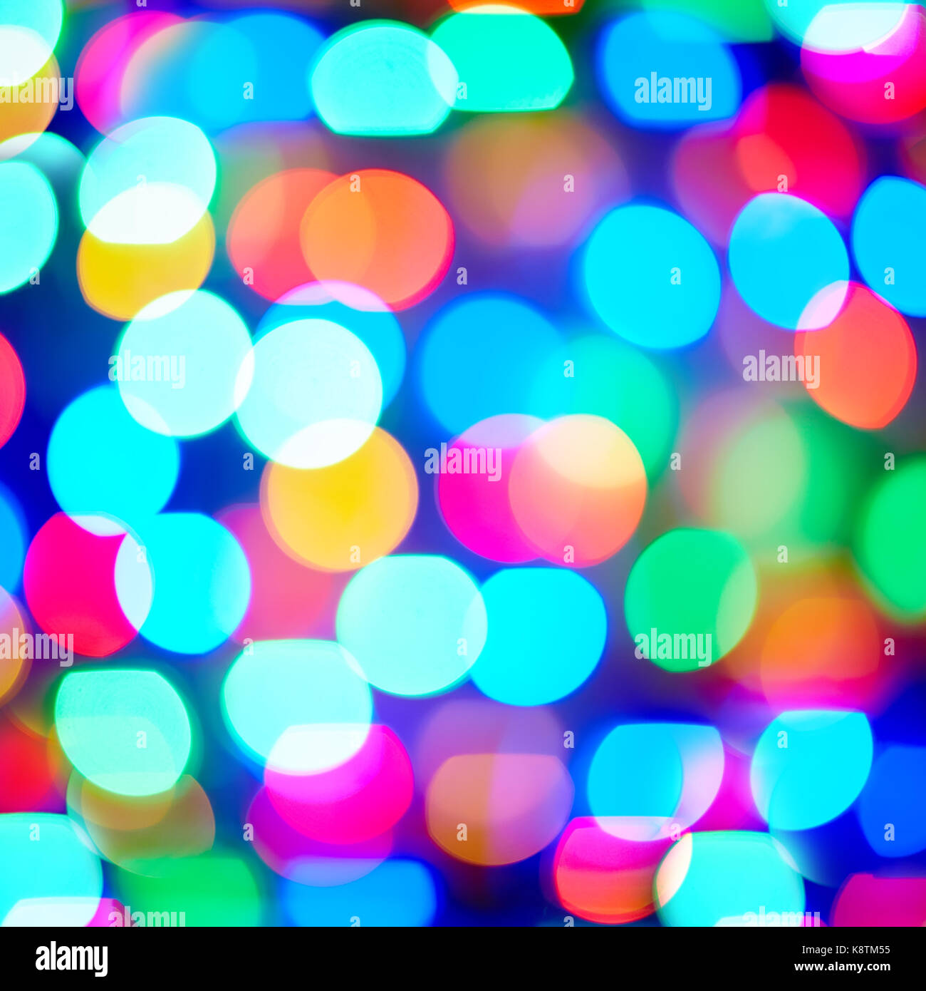 Christmas lights bokeh background Stock Photo Alamy