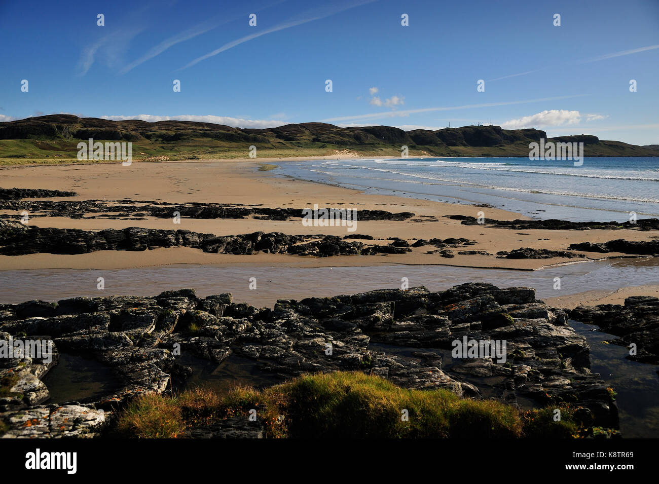 Machir Beach Islay Scotland Stock Photo