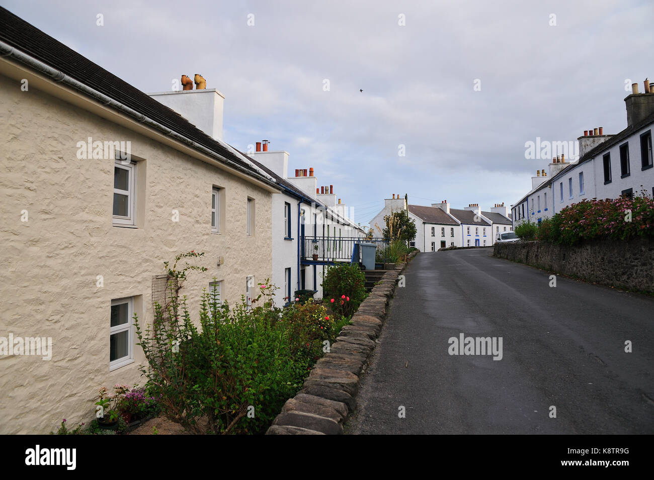 Architecture Port Charlotte Islay Scotland Stock Photo Alamy