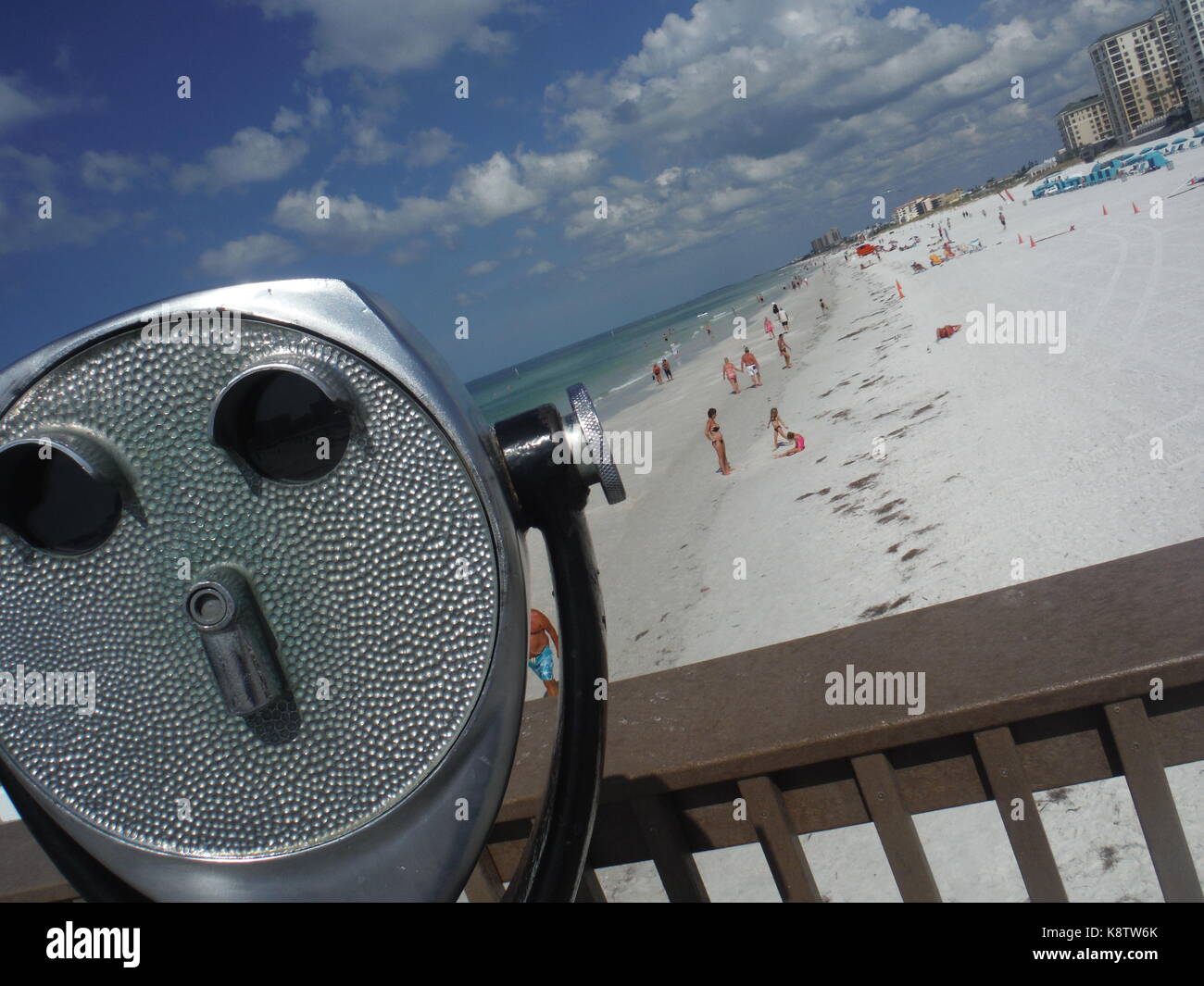 Binoculars sea beach hi-res stock photography and images - Alamy