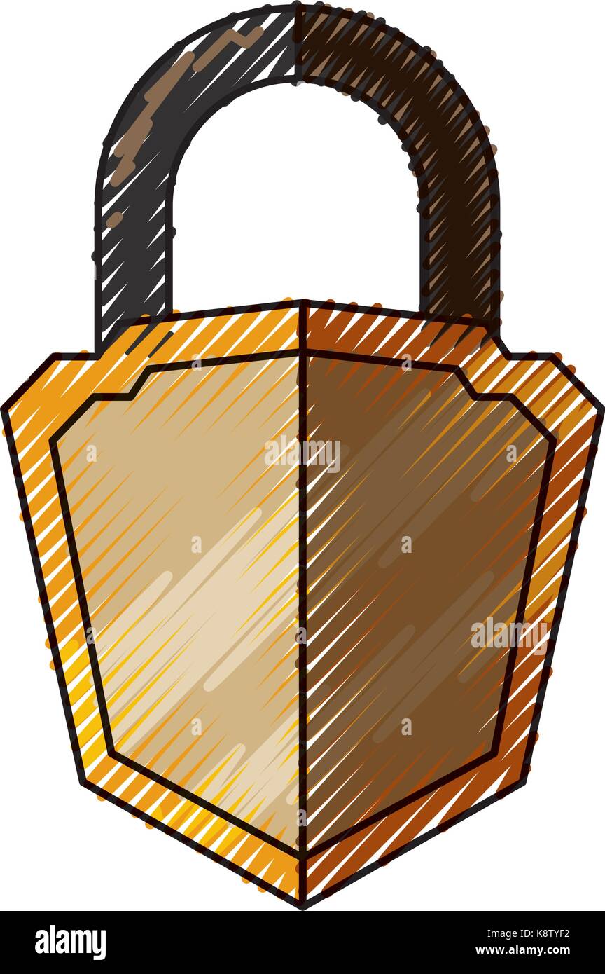 Padlock security symbol Stock Vector Image & Art - Alamy