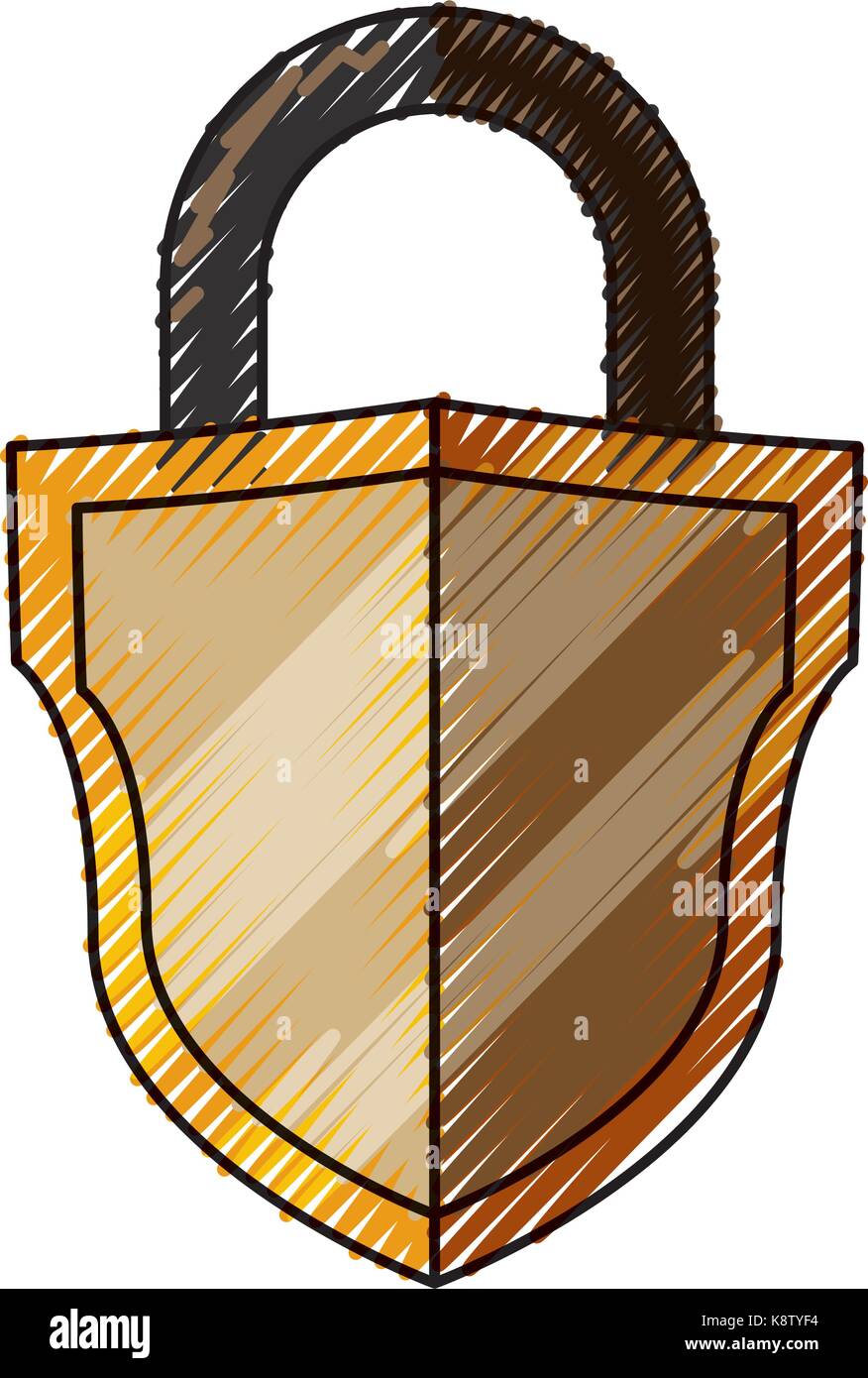 Padlock security symbol Stock Vector Image & Art - Alamy