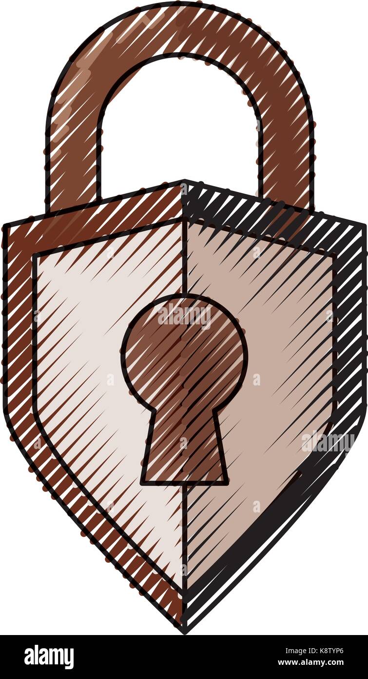 Padlock security symbol Stock Vector Image & Art - Alamy