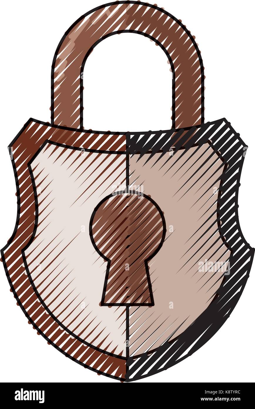 Padlock security symbol Stock Vector Image & Art - Alamy
