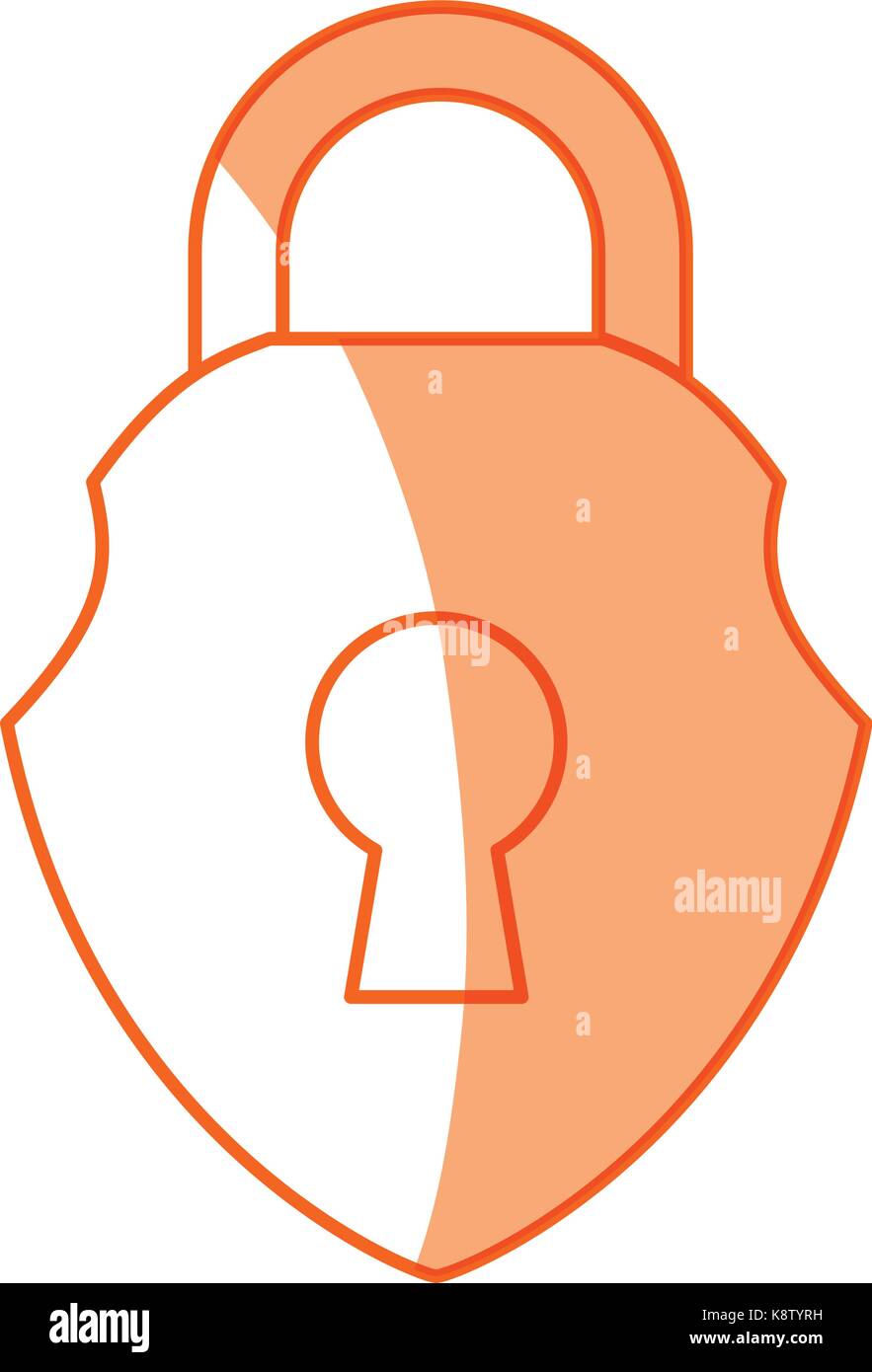 Padlock security symbol Stock Vector Image & Art - Alamy