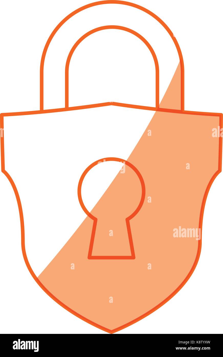 Padlock security symbol Stock Vector Image & Art - Alamy