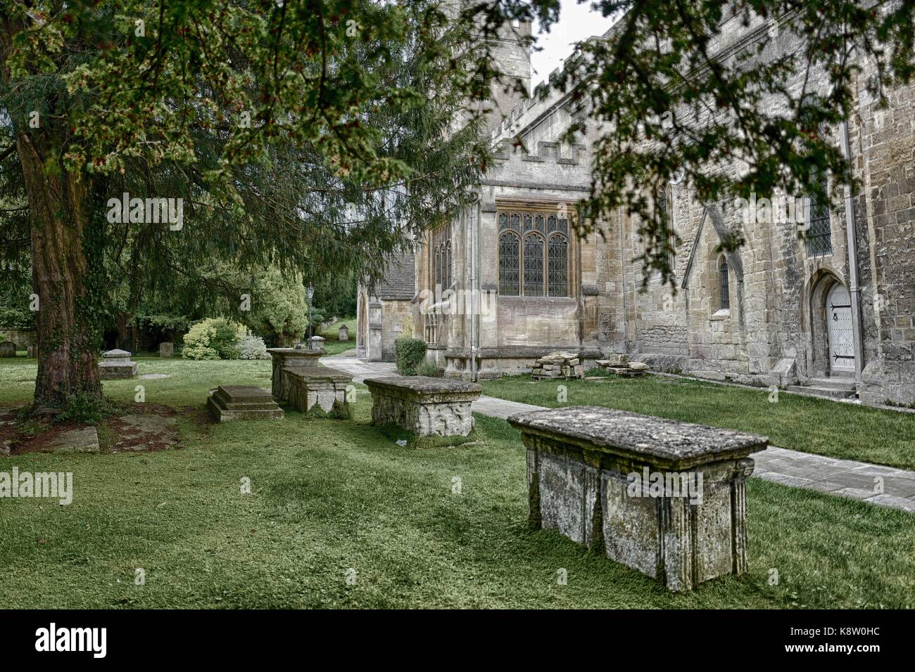 Bradford on Avon Holy Trinity Church Stock Photo