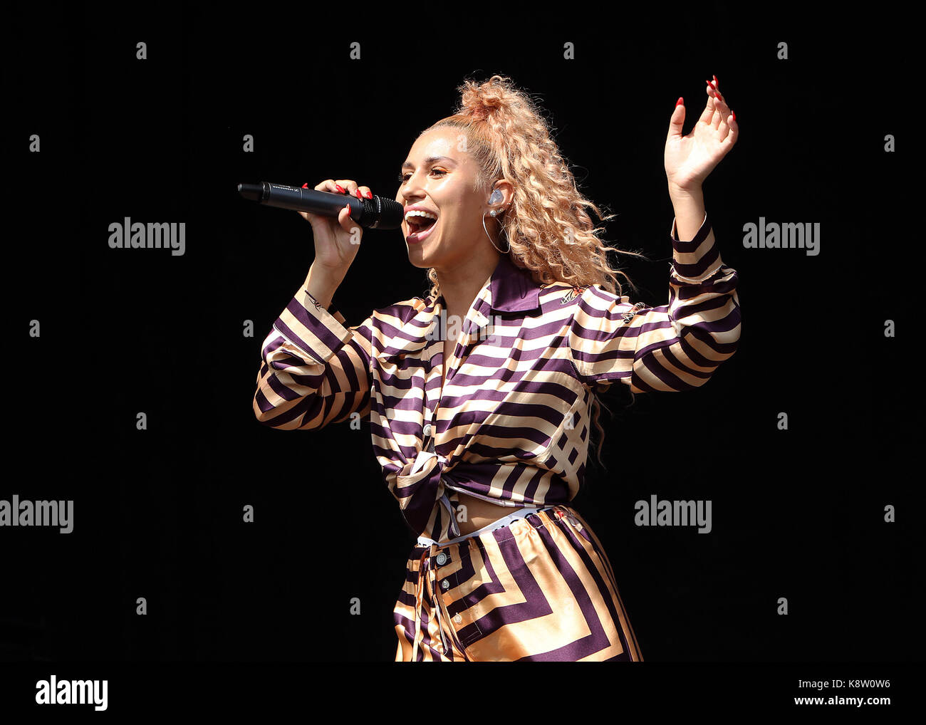 Day Two of V Festival at Hylands Park Performances Featuring Raye