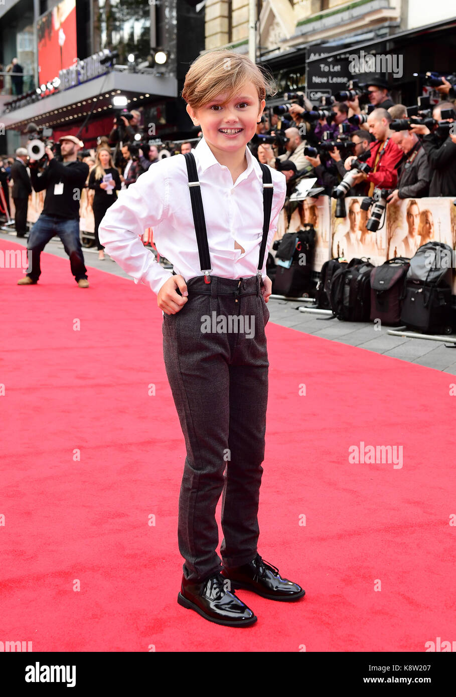 Will Tilston attending the world premiere of Goodbye Christopher Robin
