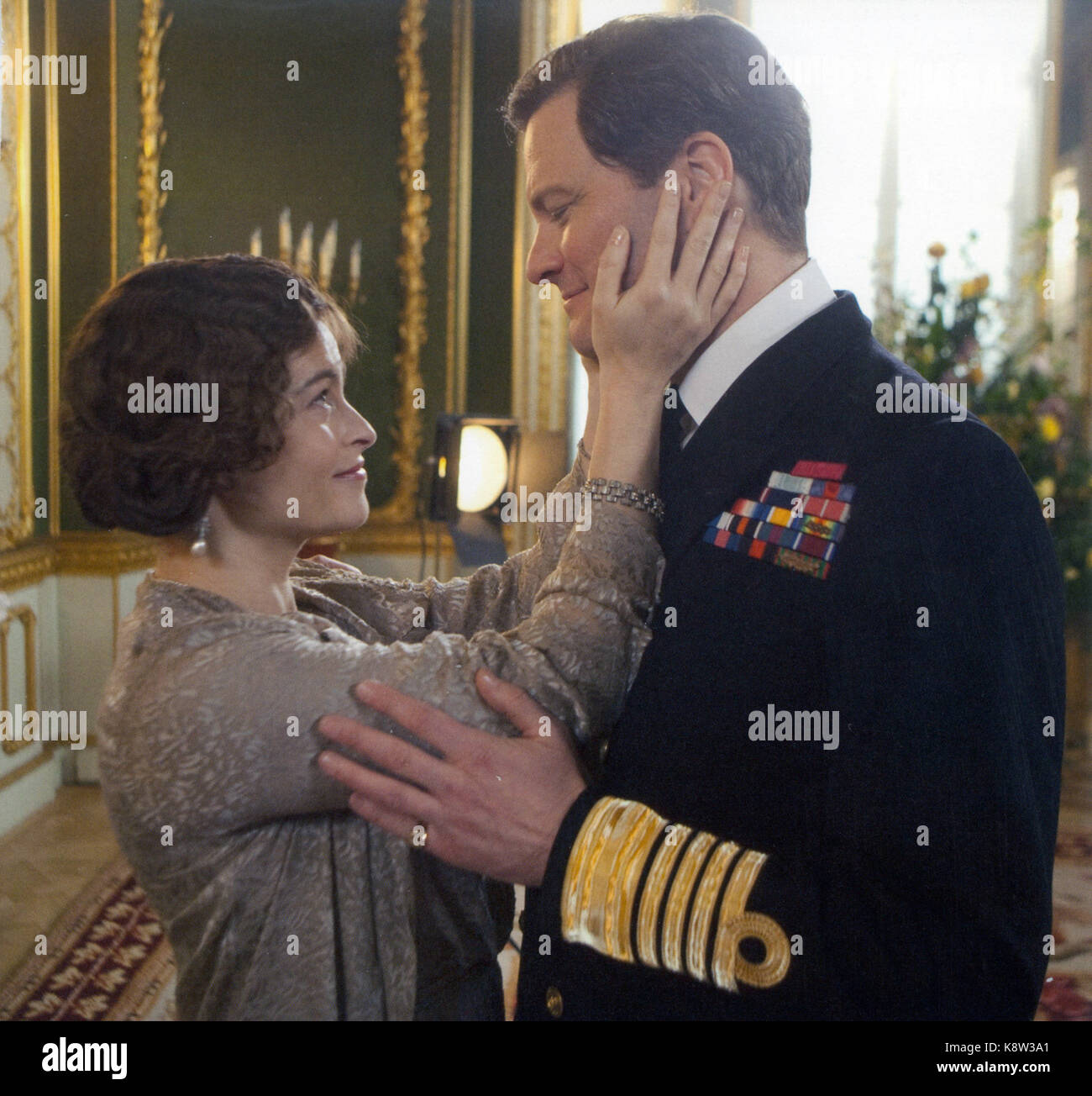 THE KING'S SPEECH 2010 Momentum Pictures film with Colin Firth and Helena Bonham-Carter Stock Photo