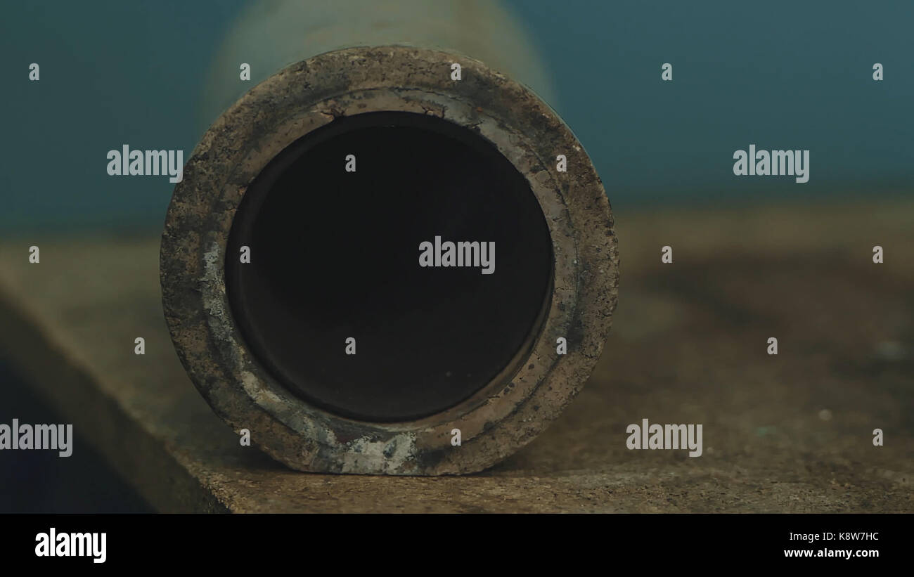 The crucible. Crucible Brass. Brass molten in the crucible. Ancient
