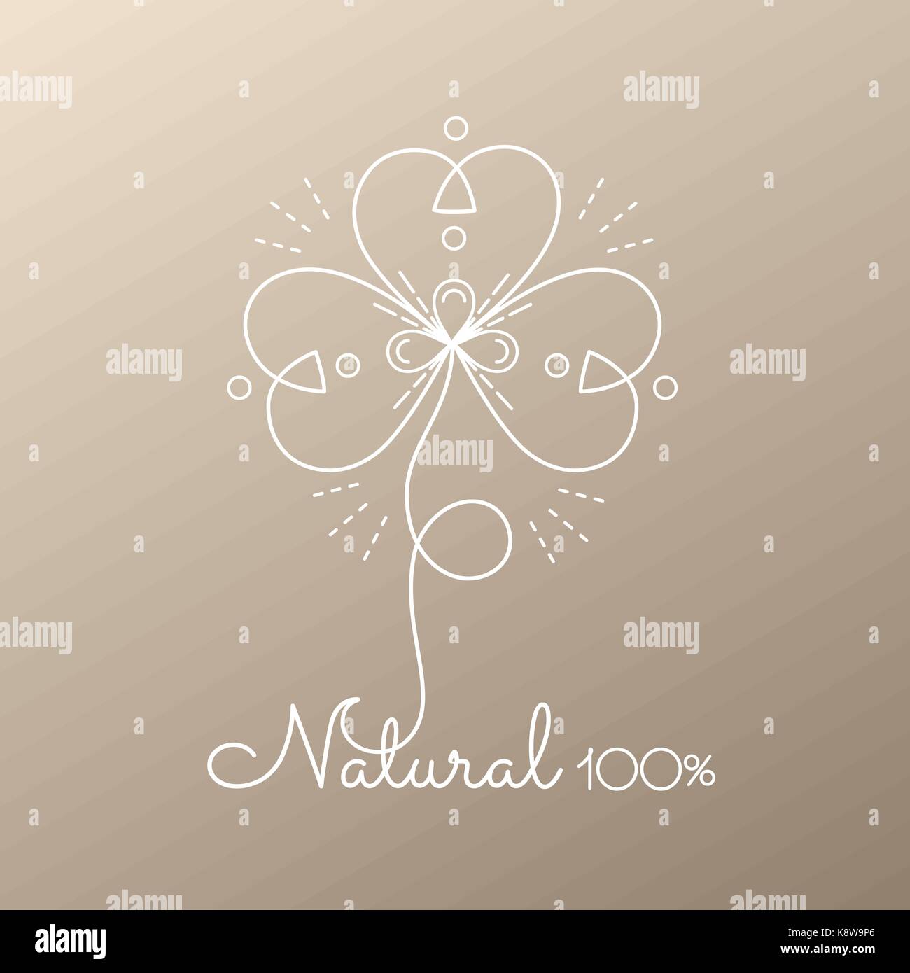 Logo abstract flower Stock Vector Image & Art - Alamy