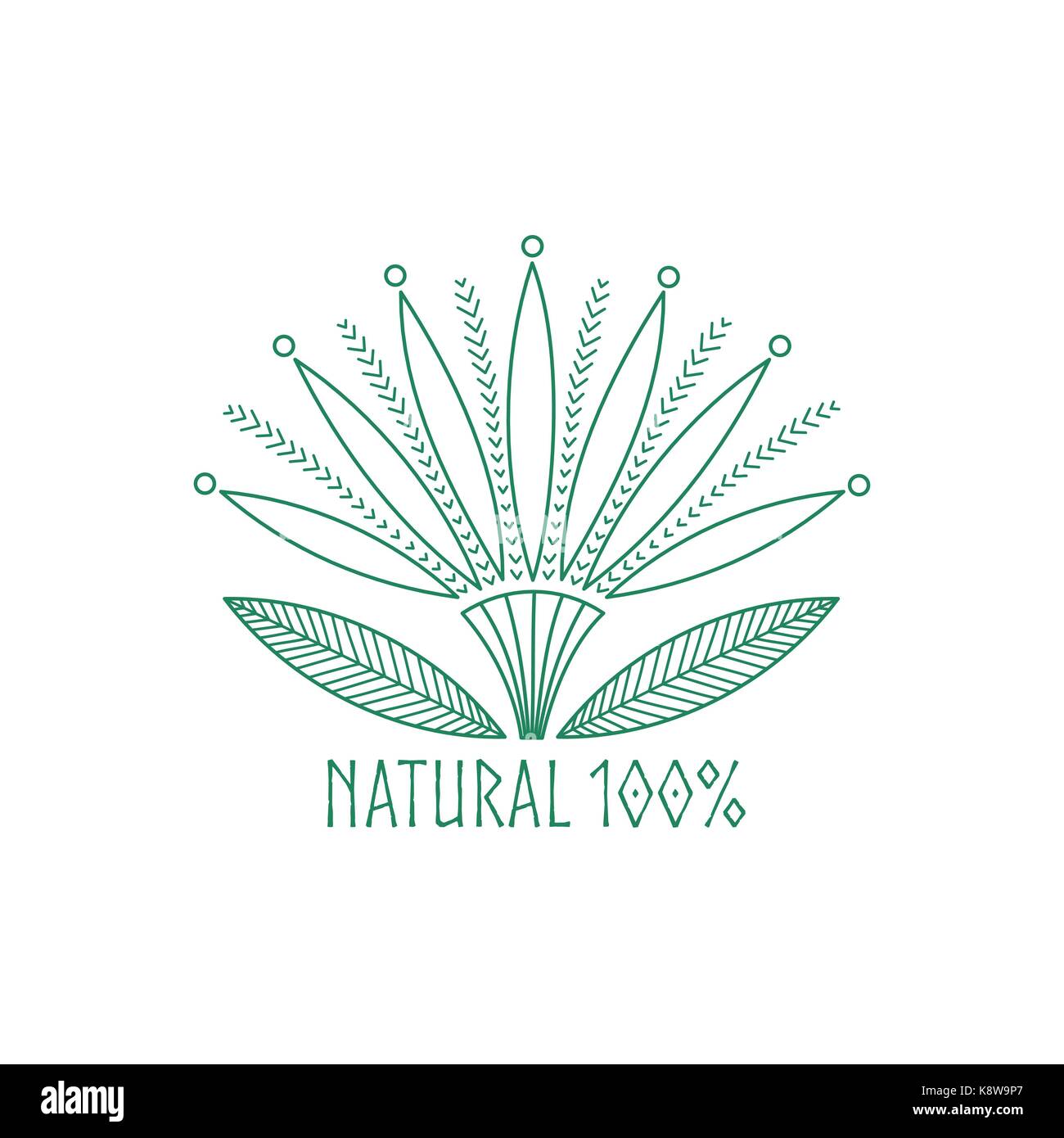 Logo abstract flower Stock Vector Image & Art - Alamy