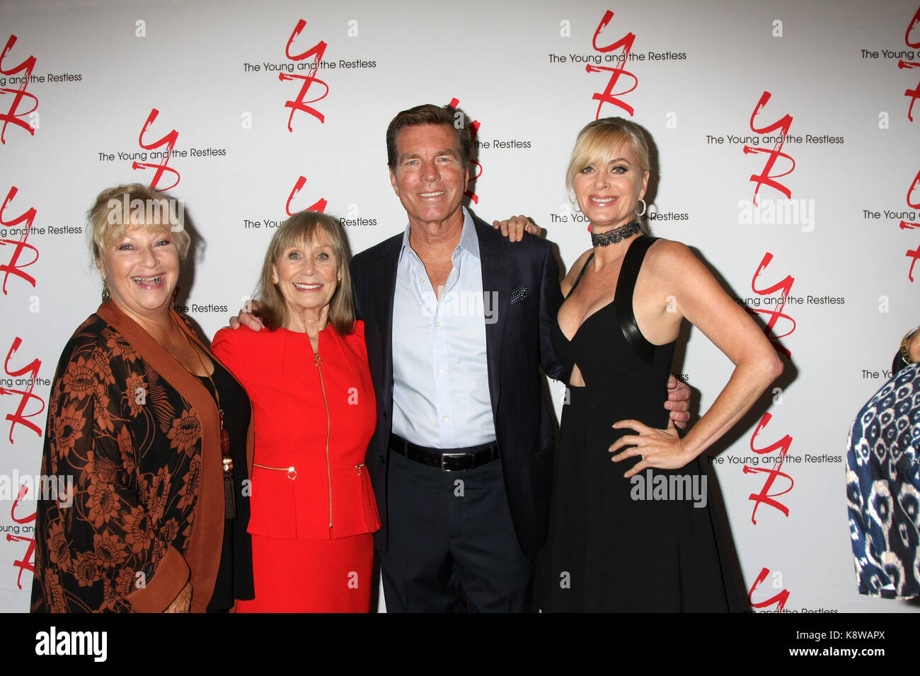 Young and Restless Fan Event 2017 at the Marriott Burbank Convention Center on August 19, 2017 in Burbank, CA  Featuring: Beth Maitland, Marla Adams, Peter Bergman, Eileen Davidson Where: Burbank, California, United States When: 20 Aug 2017 Credit: Nicky Nelson/WENN.com Stock Photo