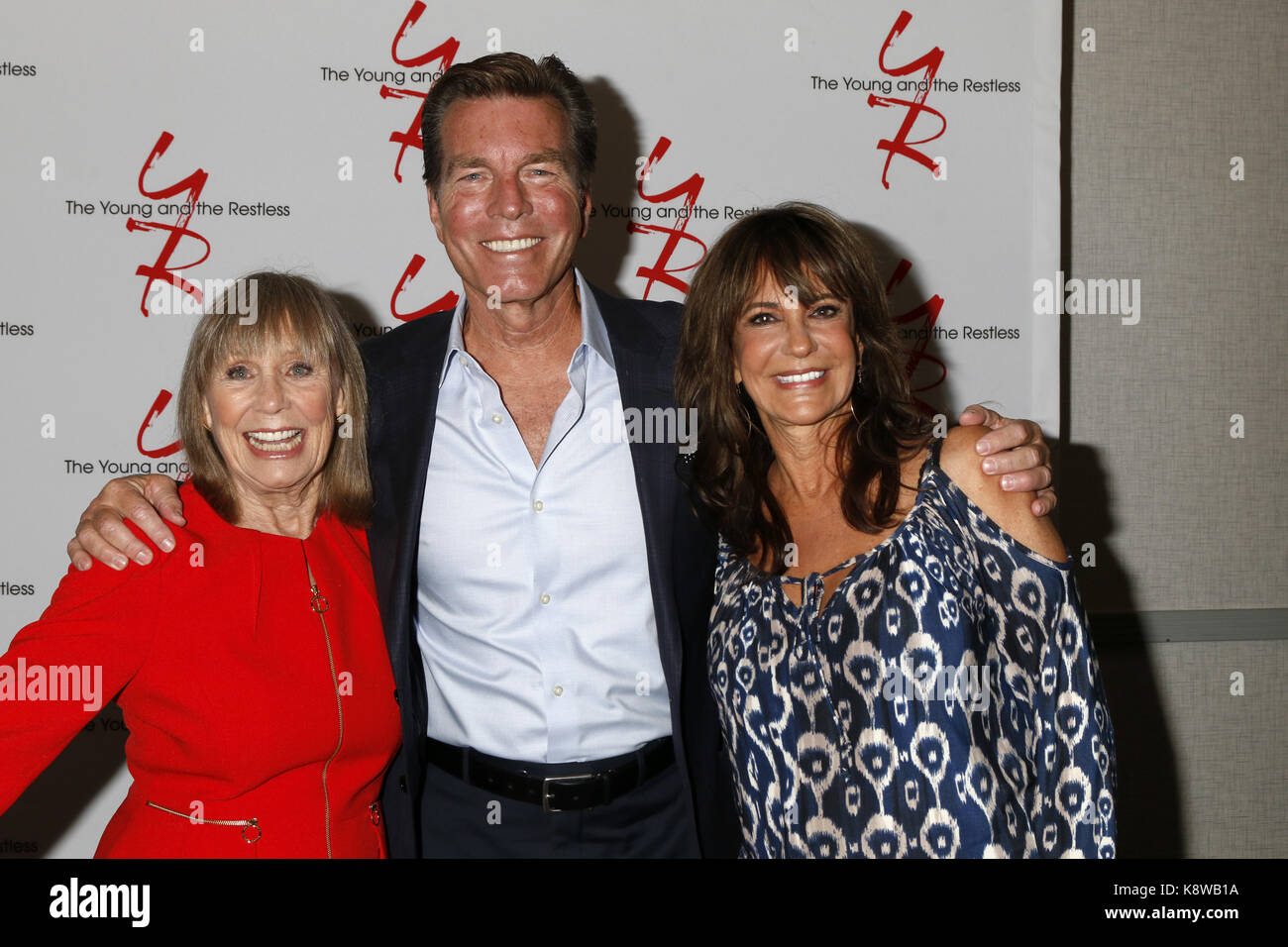 Young and Restless Fan Event 2017 at the Marriott Burbank Convention Center on August 19, 2017 in Burbank, CA  Featuring: Marla Adams, Peter Bergman, Jess Walton Where: Burbank, California, United States When: 20 Aug 2017 Credit: Nicky Nelson/WENN.com Stock Photo