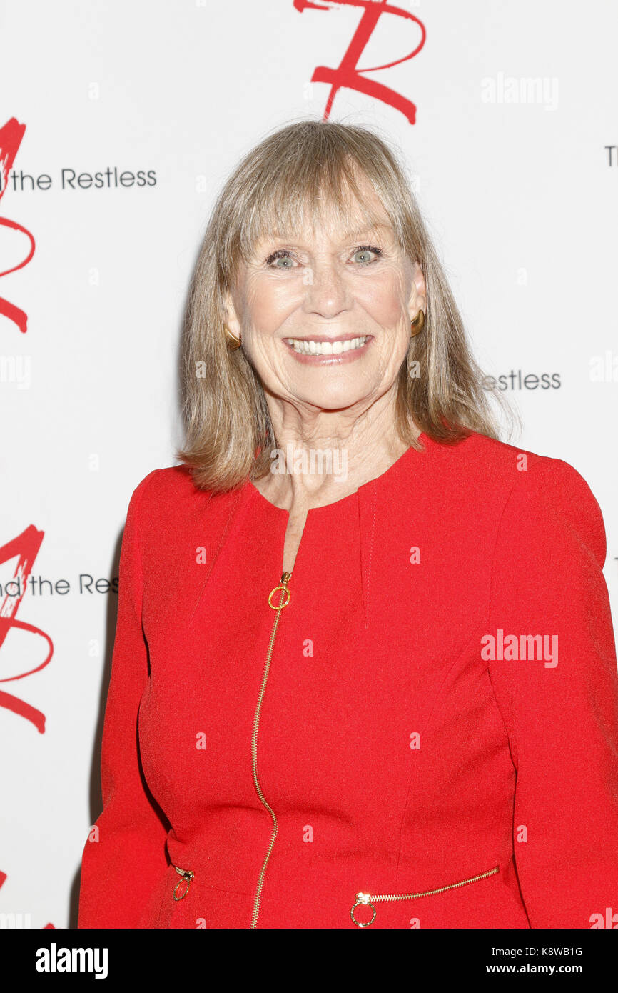 Young and Restless Fan Event 2017 at the Marriott Burbank Convention Center on August 19, 2017 in Burbank, CA  Featuring: Marla Adams Where: Burbank, California, United States When: 20 Aug 2017 Credit: Nicky Nelson/WENN.com Stock Photo