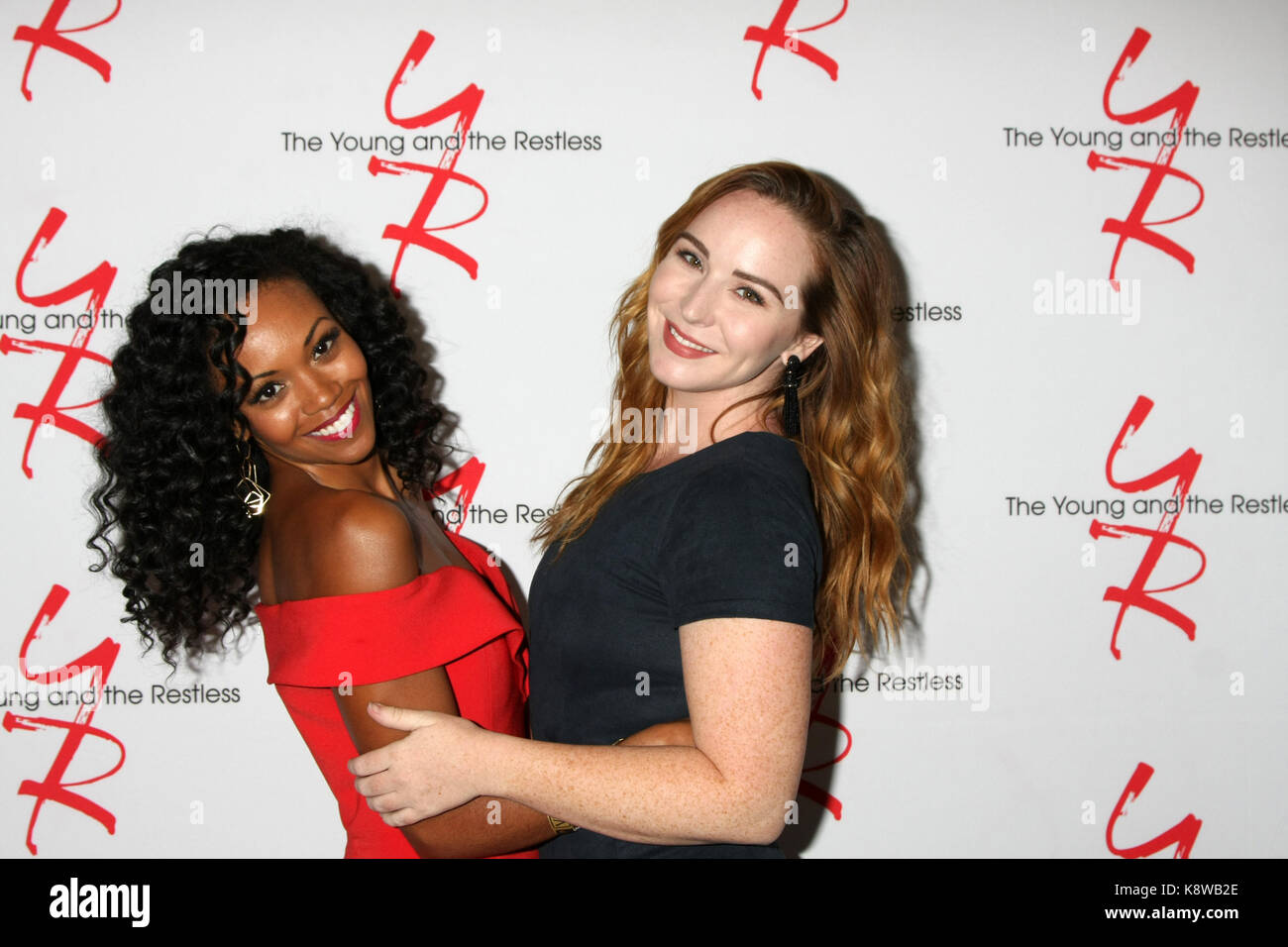 Young and Restless Fan Event 2017 at the Marriott Burbank Convention Center on August 19, 2017 in Burbank, CA  Featuring: Mishael Morgan, Camryn Grimes Where: Burbank, California, United States When: 20 Aug 2017 Credit: Nicky Nelson/WENN.com Stock Photo