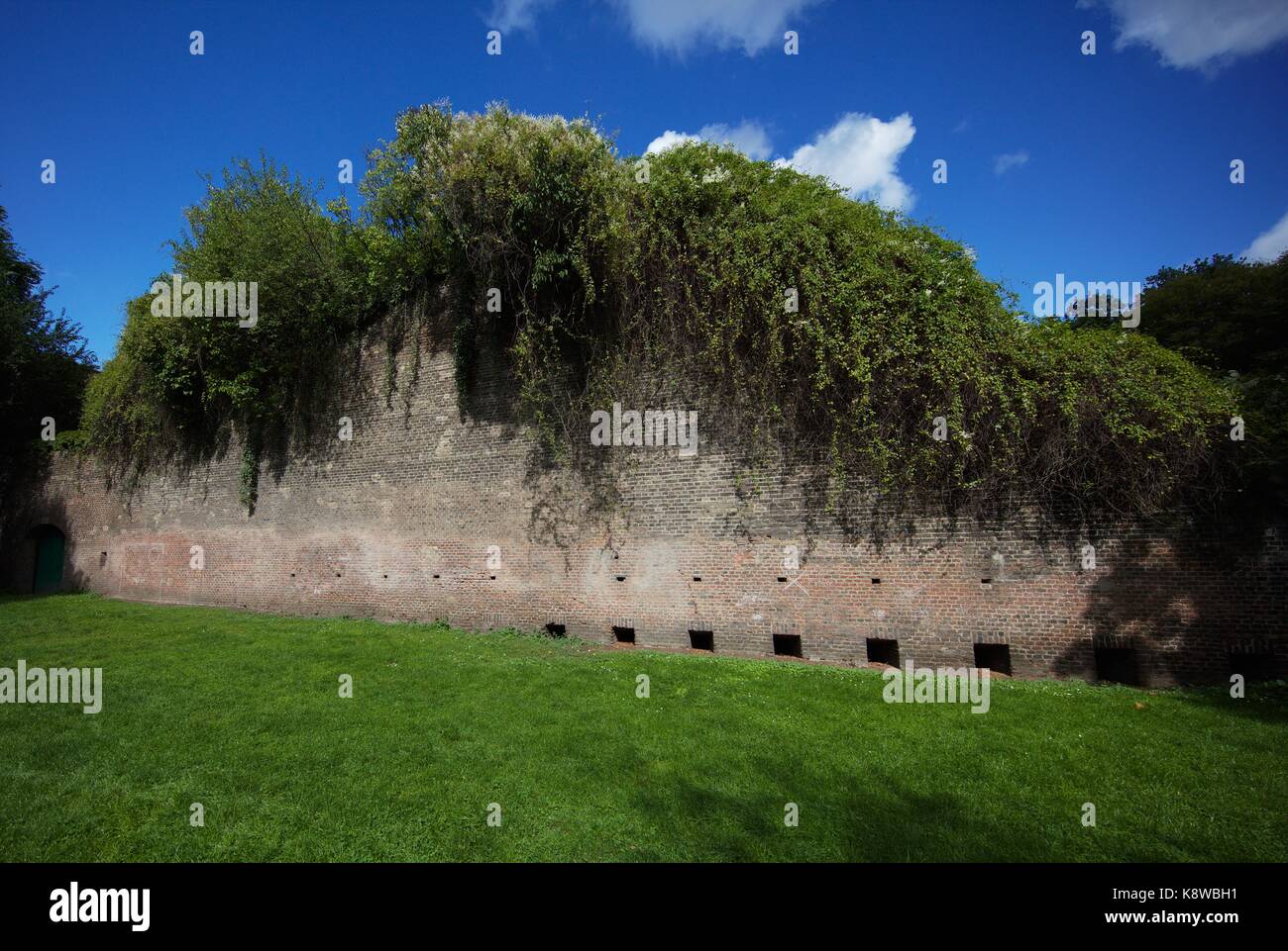 Fort X, Remains of Preussian fortifications Stock Photo