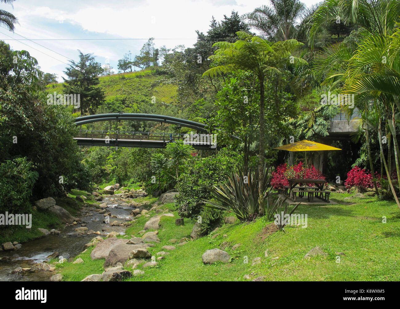 El Salado Ecological Park outside Medellin colombia Stock Photo