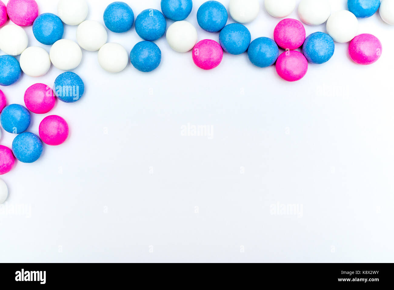 Colored chocolate coated candy Stock Photo Alamy