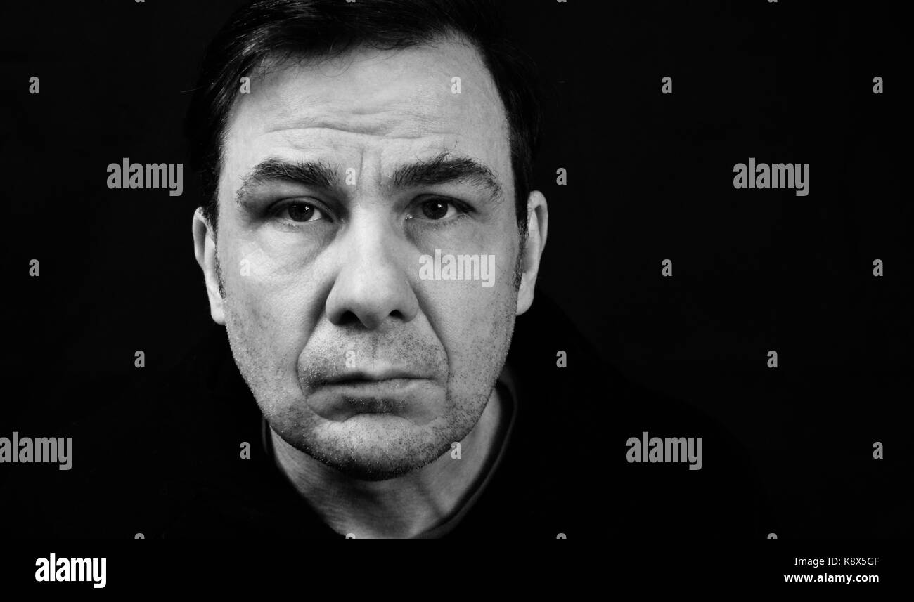 Man Suffering Depression Stock Photo Alamy