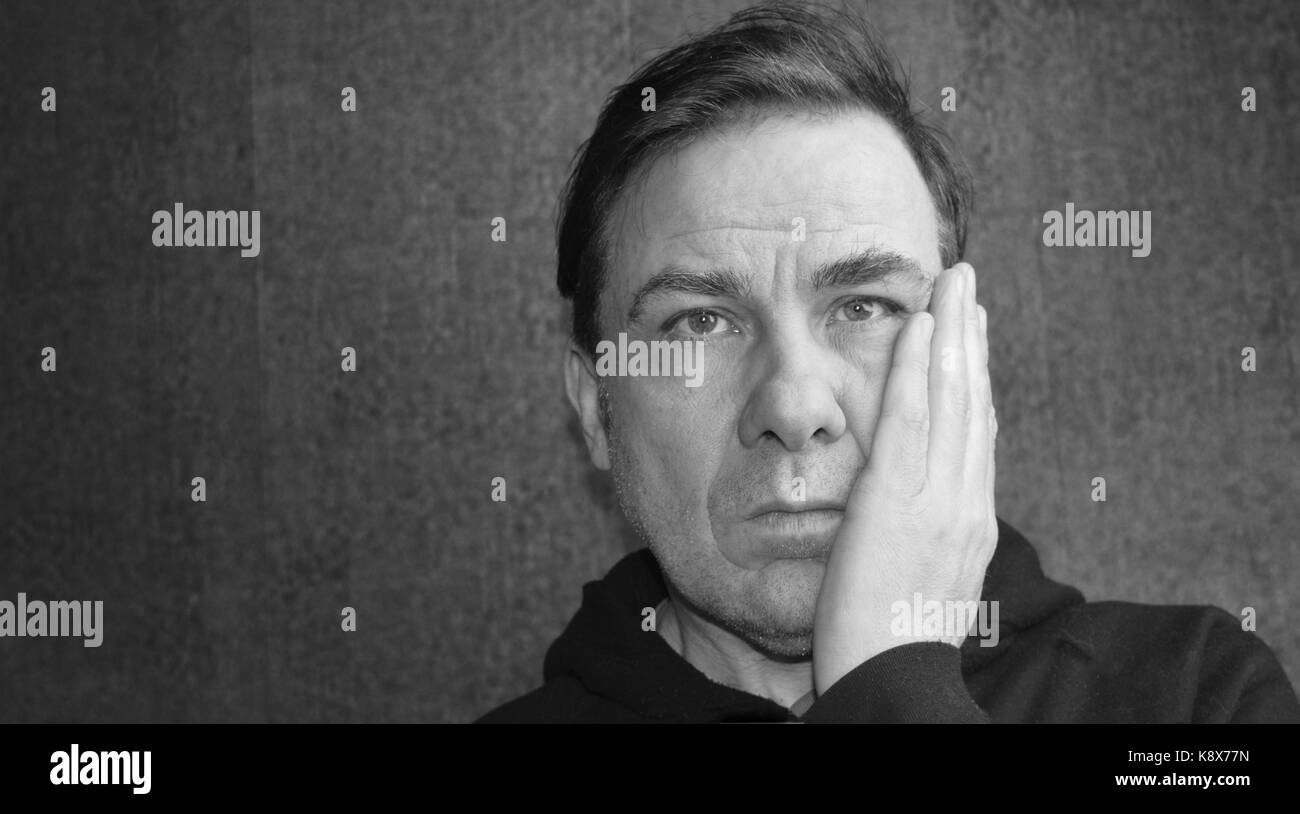 Man Suffering Depression Stock Photo Alamy
