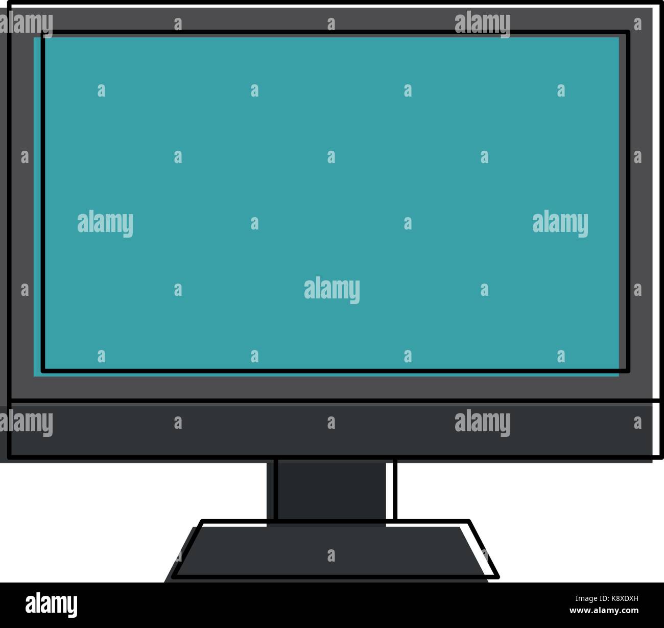 computer and keyboard icon image Stock Vector Image & Art - Alamy