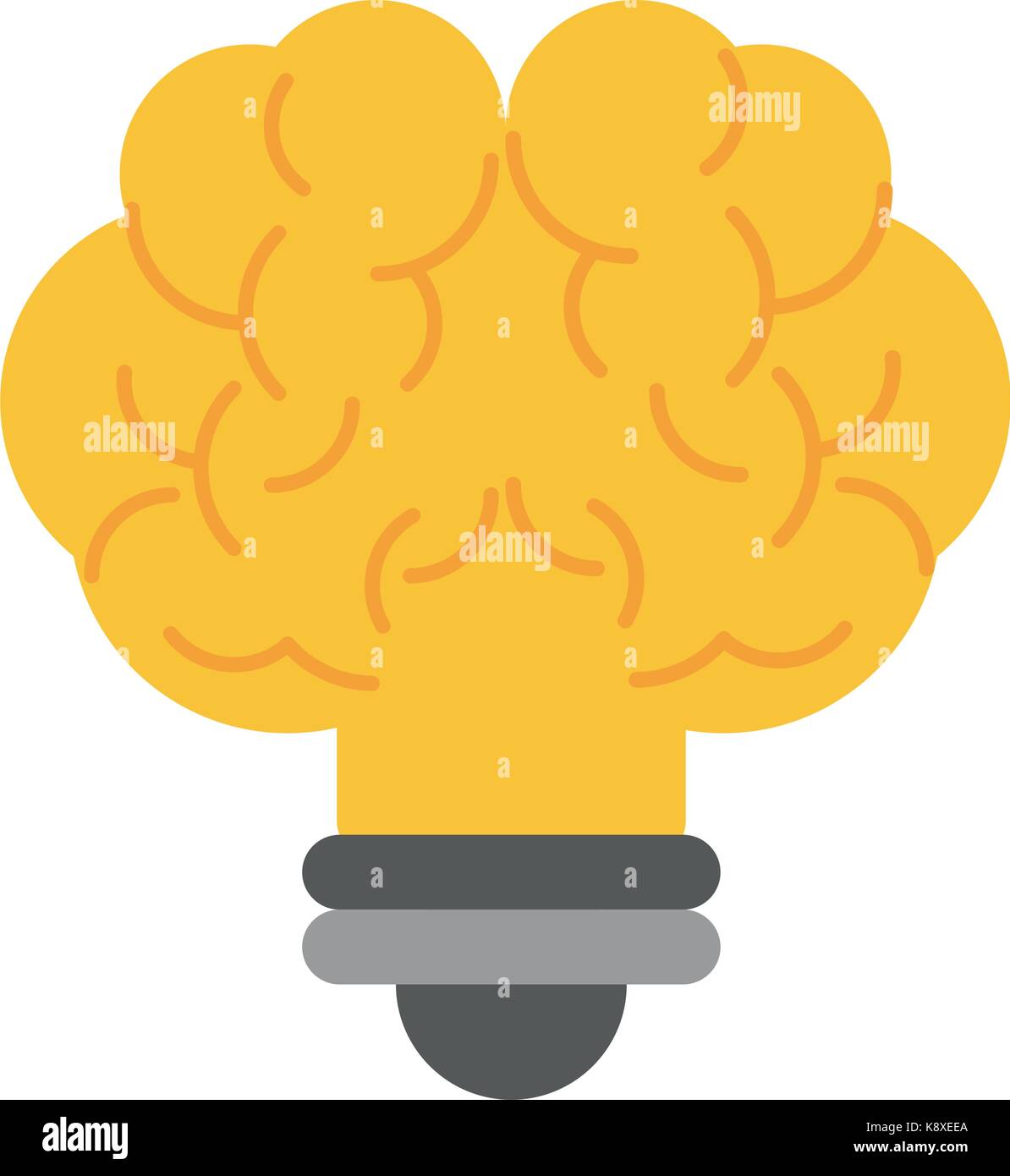 human brain icon image Stock Vector Image & Art - Alamy