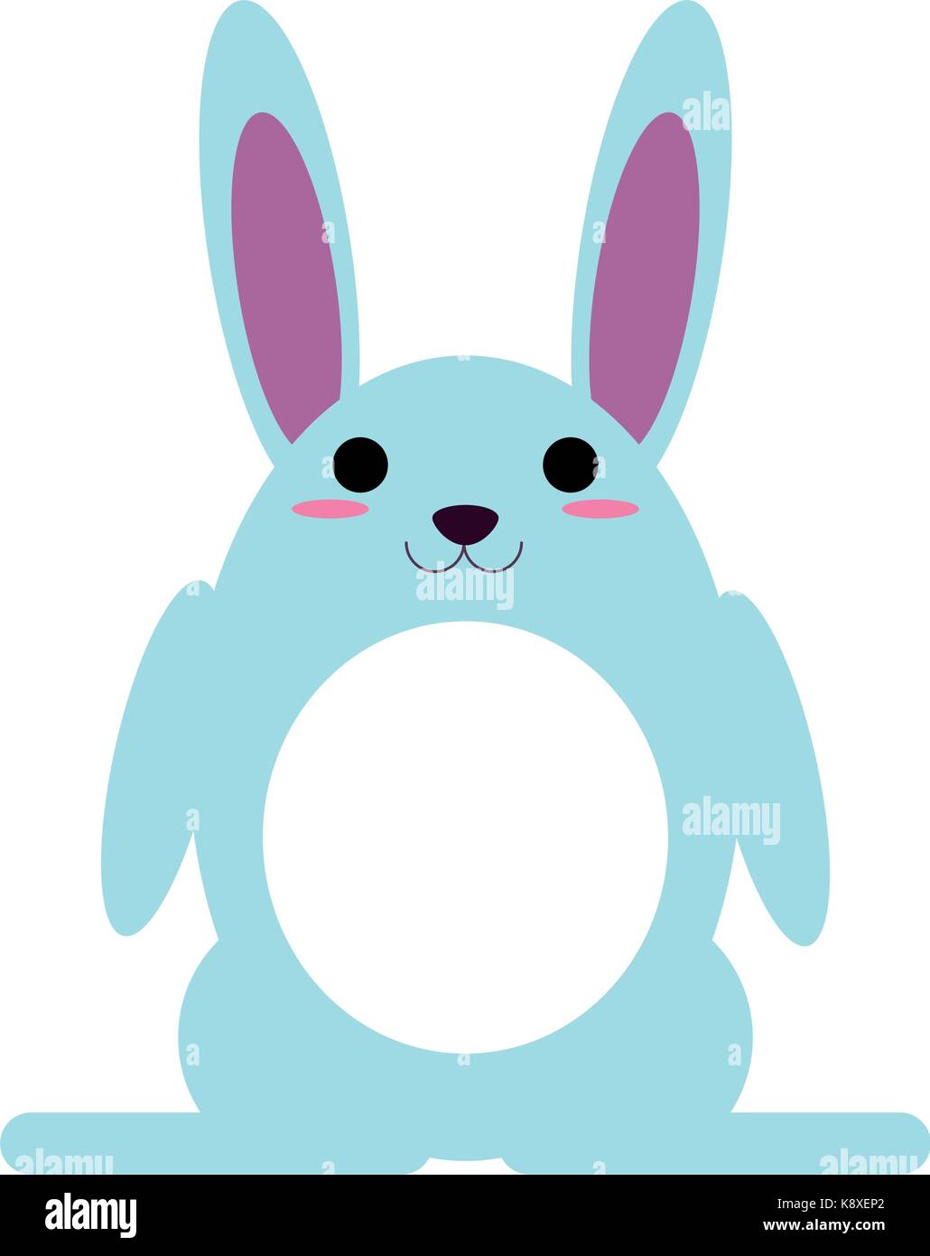 rabbit or bunny cartoon icon image Stock Vector Image & Art - Alamy