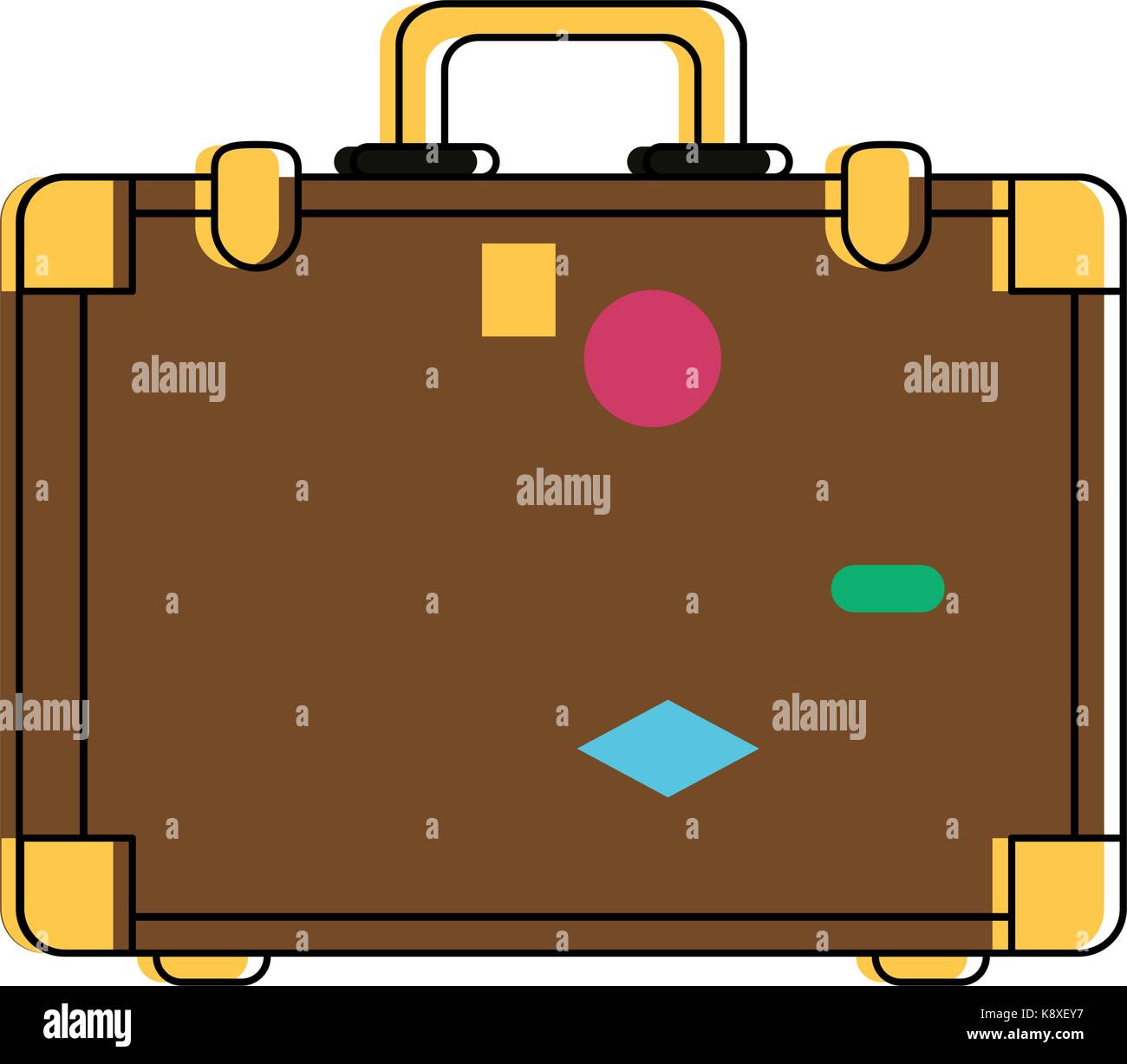 travel suitcase icon image Stock Vector Image & Art - Alamy