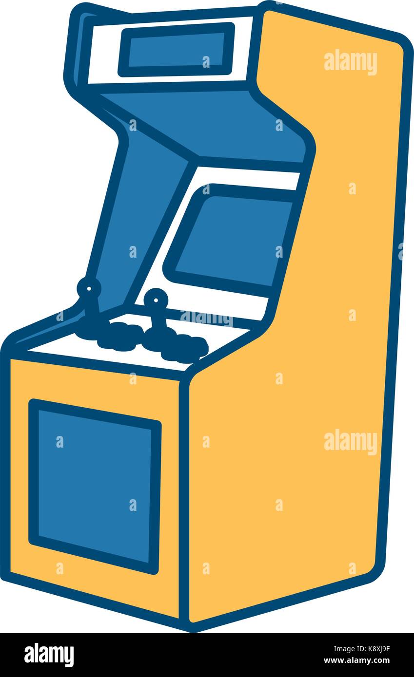 Arcade videogame isolated Stock Vector Image & Art - Alamy