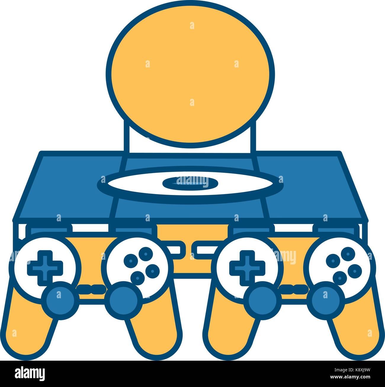 Console videogame isolated Stock Vector Image & Art - Alamy