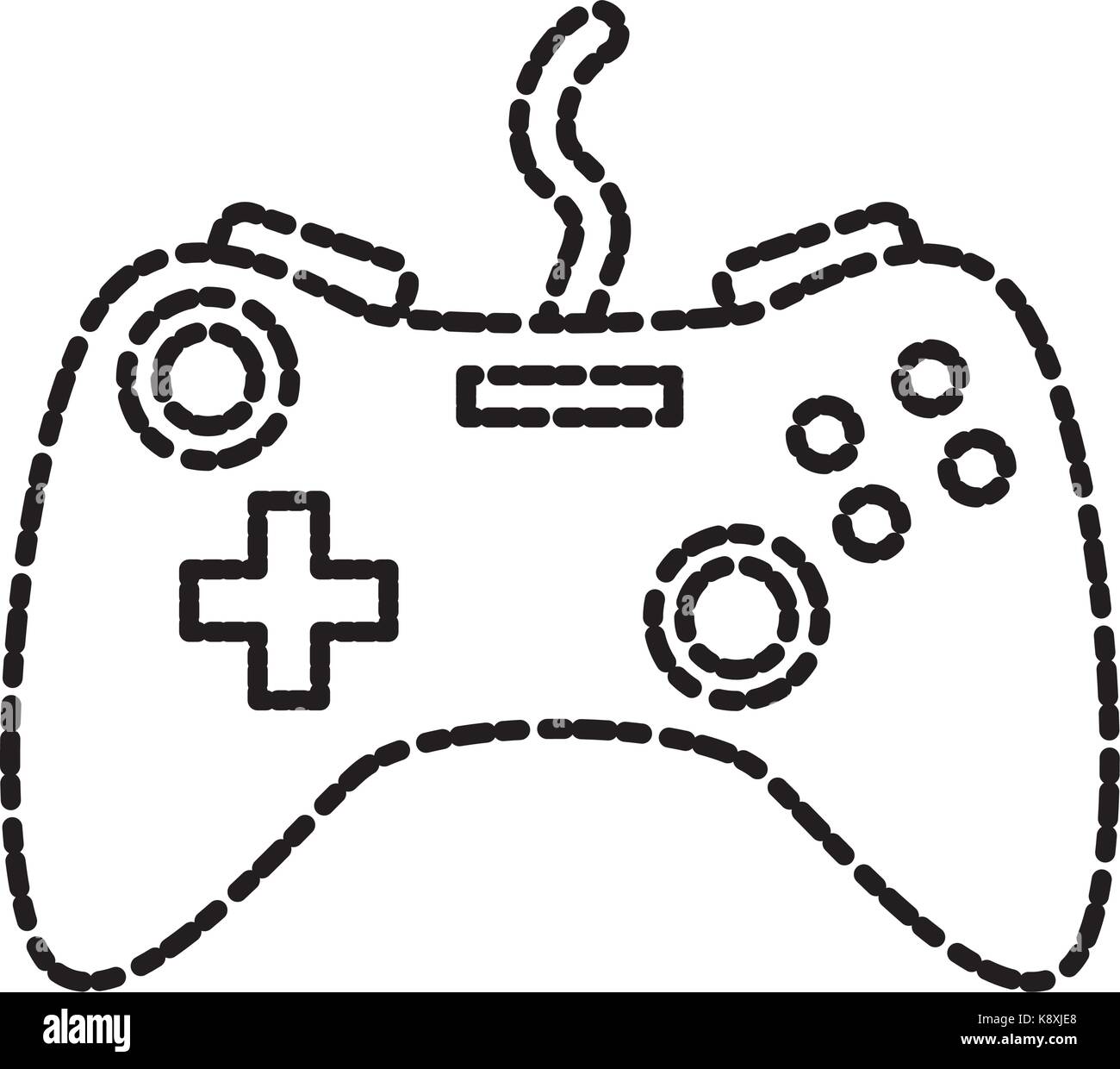 Console gamepad console Stock Vector Image & Art - Alamy
