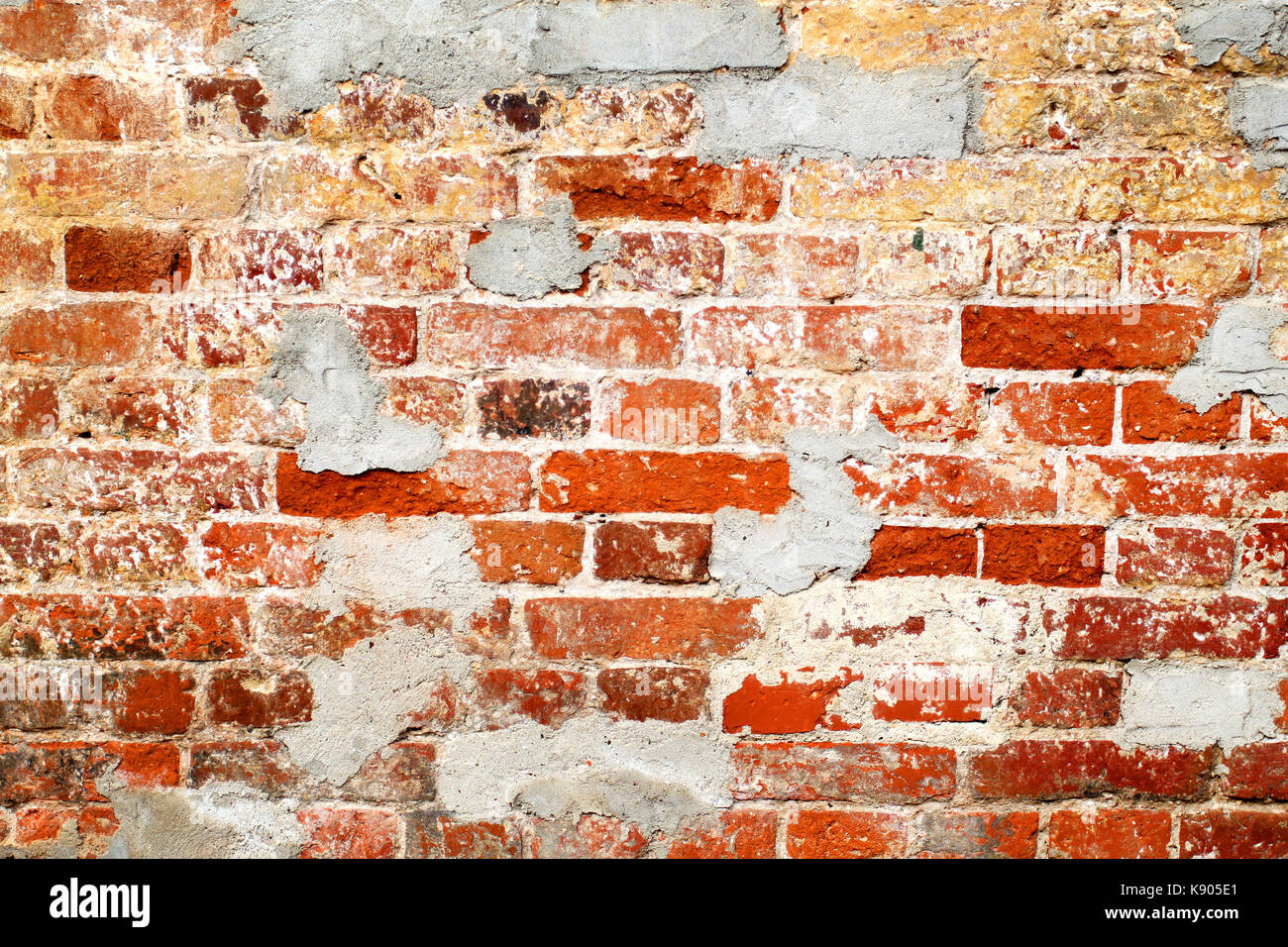 Photo of an old beautiful brick wall texture Stock Photo - Alamy
