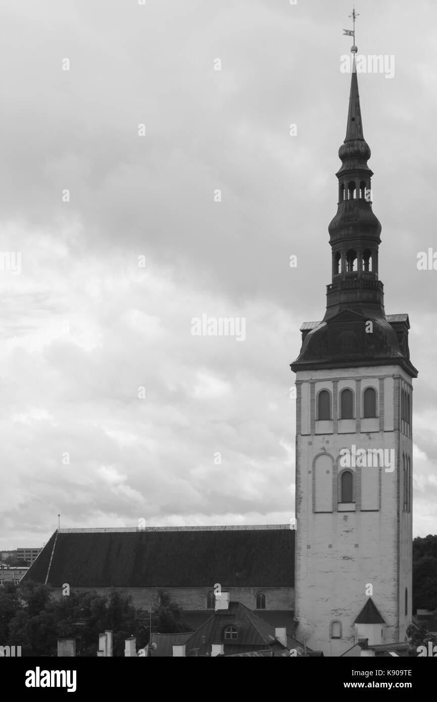 Old tower in Tallinn Estonia Stock Photo