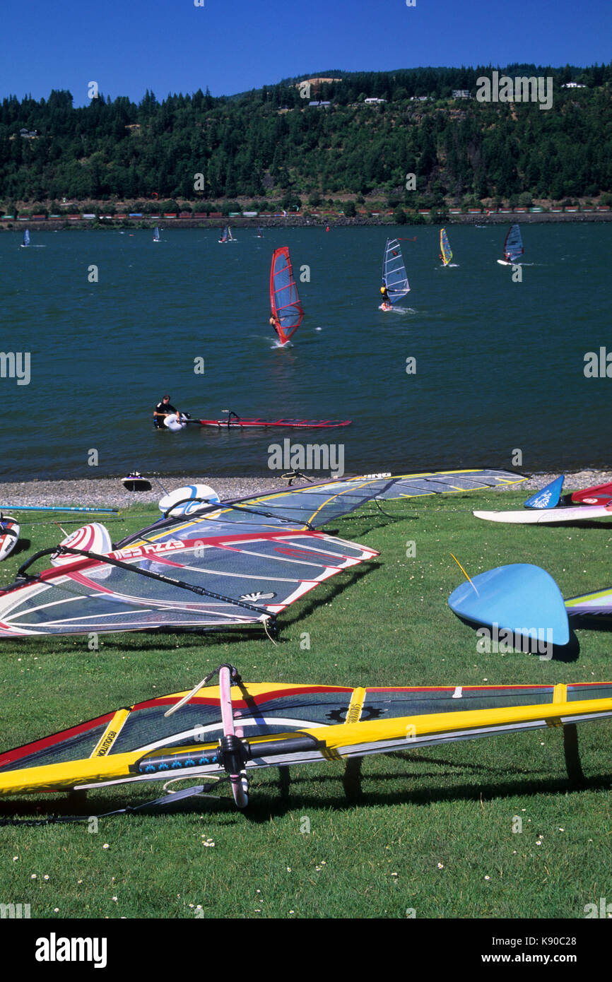 Windsurfing, Hood River, Columbia River National Scenic Area