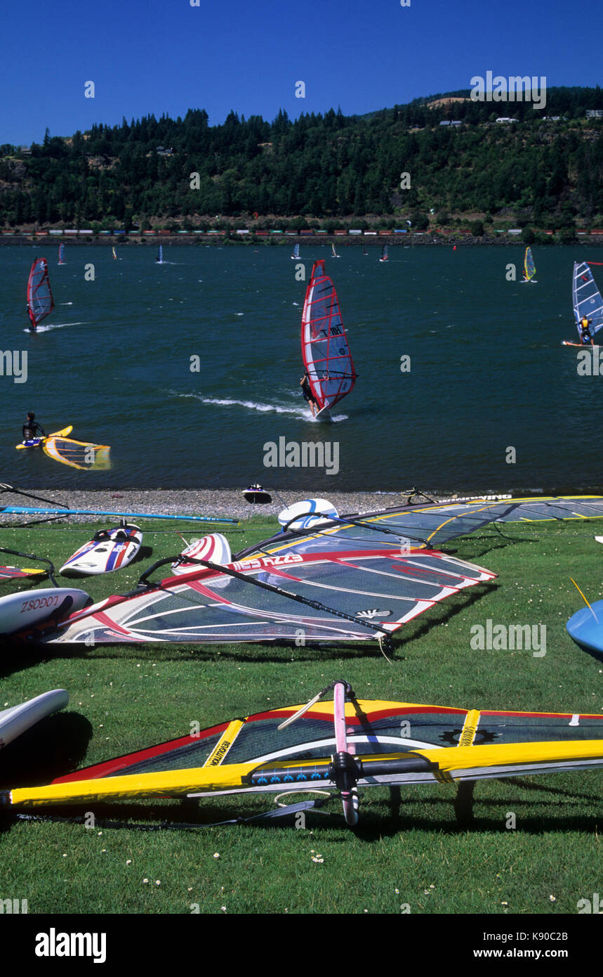 Windsurfing, Hood River, Columbia River National Scenic Area