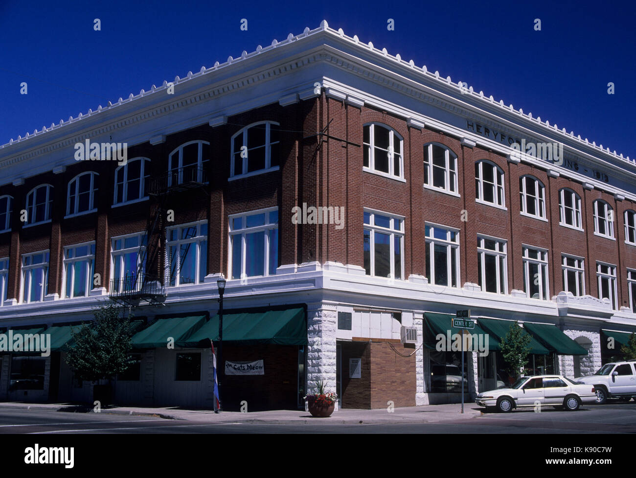 Heryford Building, Lakeview, Oregon Outback Scenic Byway, Oregon Stock