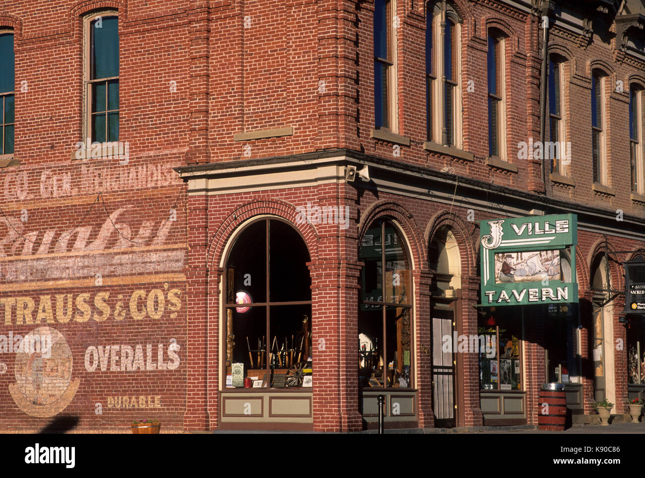 Jacksonville Tavern, Jacksonville, Oregon Stock Photo Alamy